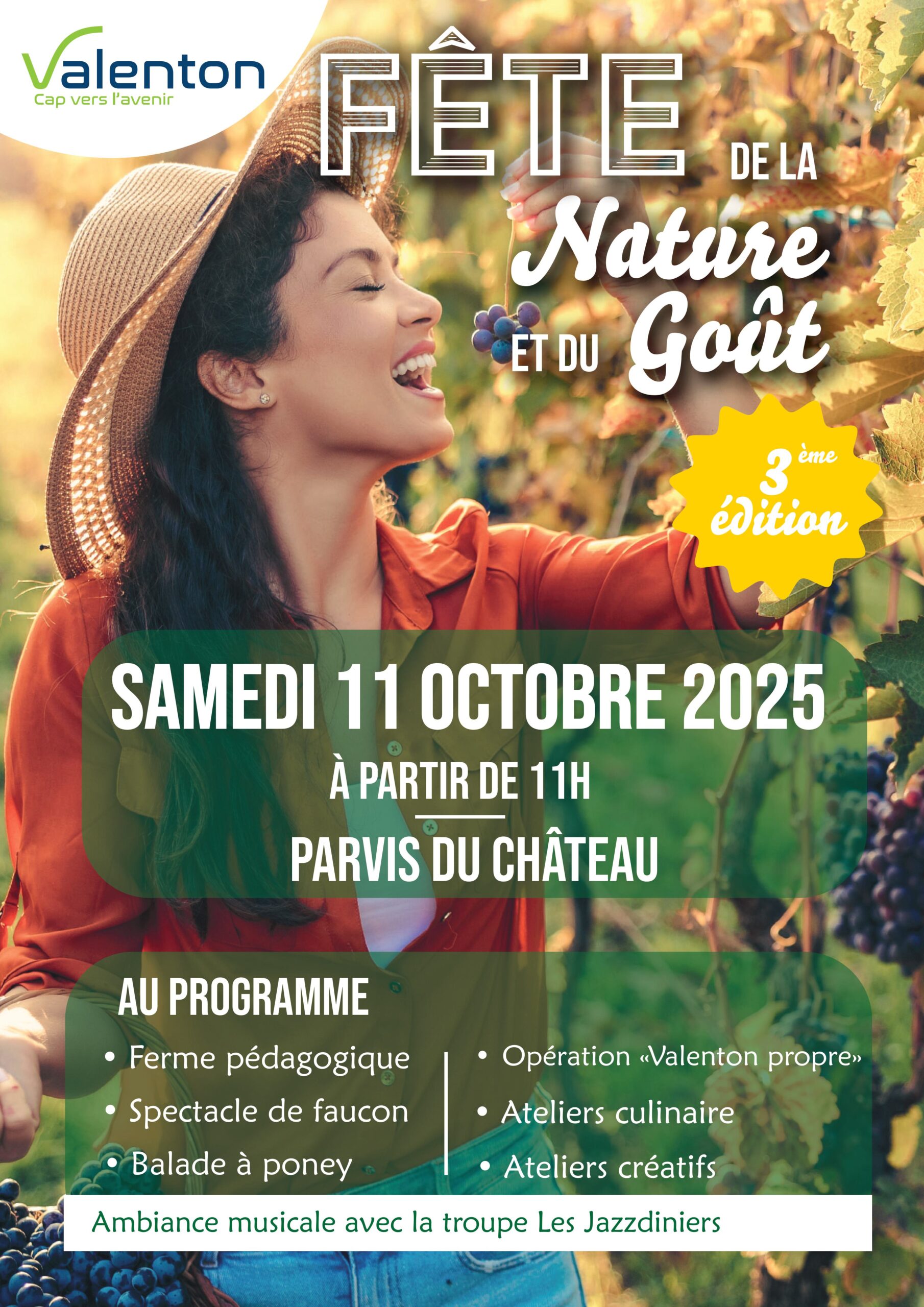 Affiche nature et gout 2025 - version finale_compressed Projection film "When we were kings"