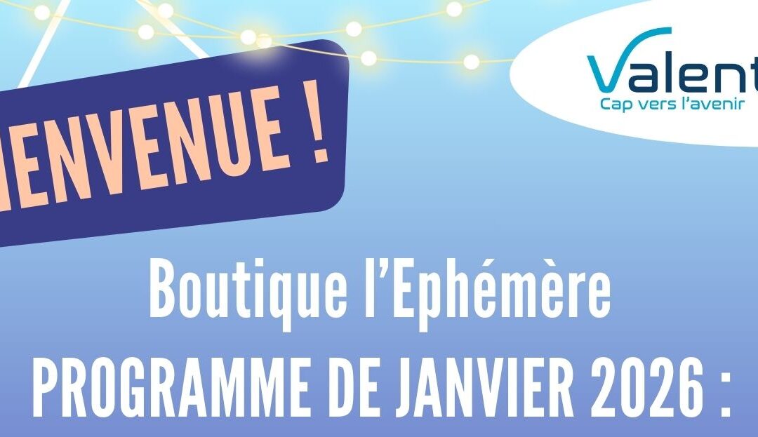 Boutique éphémère – Janvier 2026