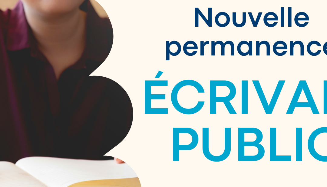 Espace écrivain public – Espace Municipal Pompadour