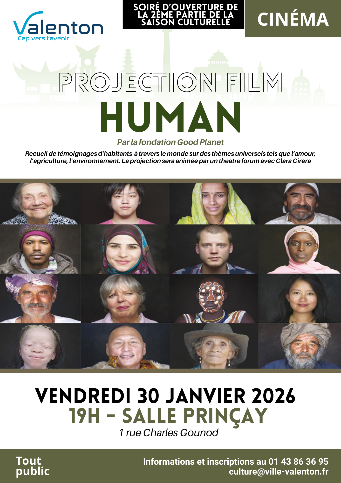 Projection film "When we were kings"