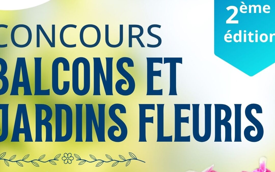Concours Balcons et Jardins Fleuris 2026