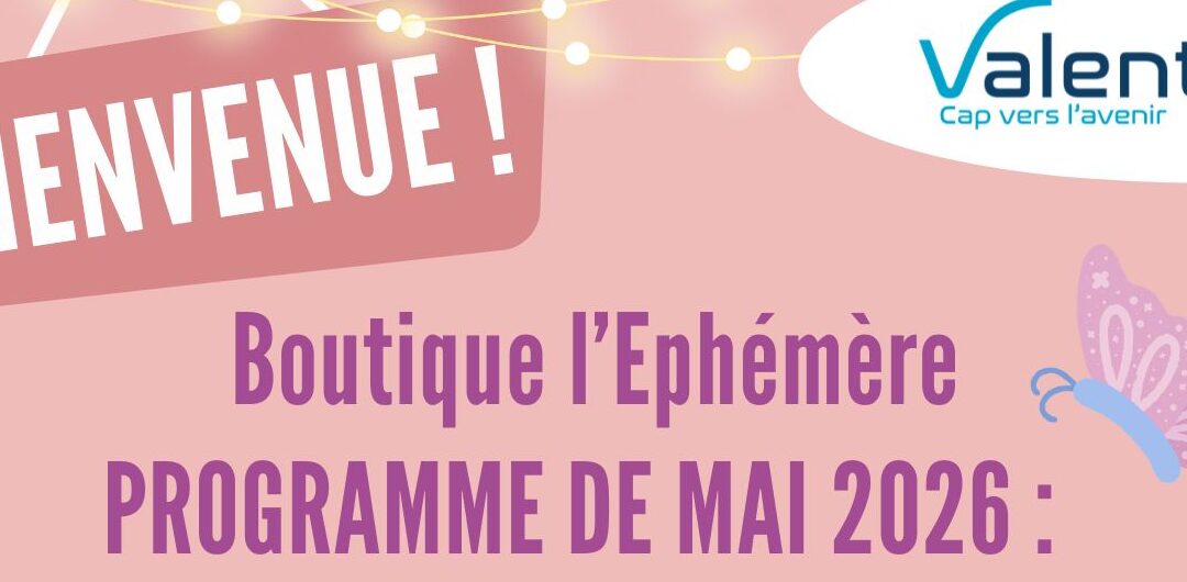 Boutique éphémère – Mai 2026